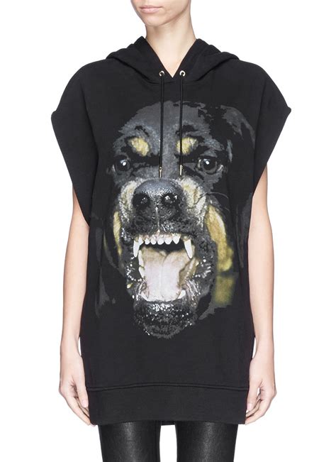 givenchy rottweiler print hoodie|givenchy rottweiler hoodie.